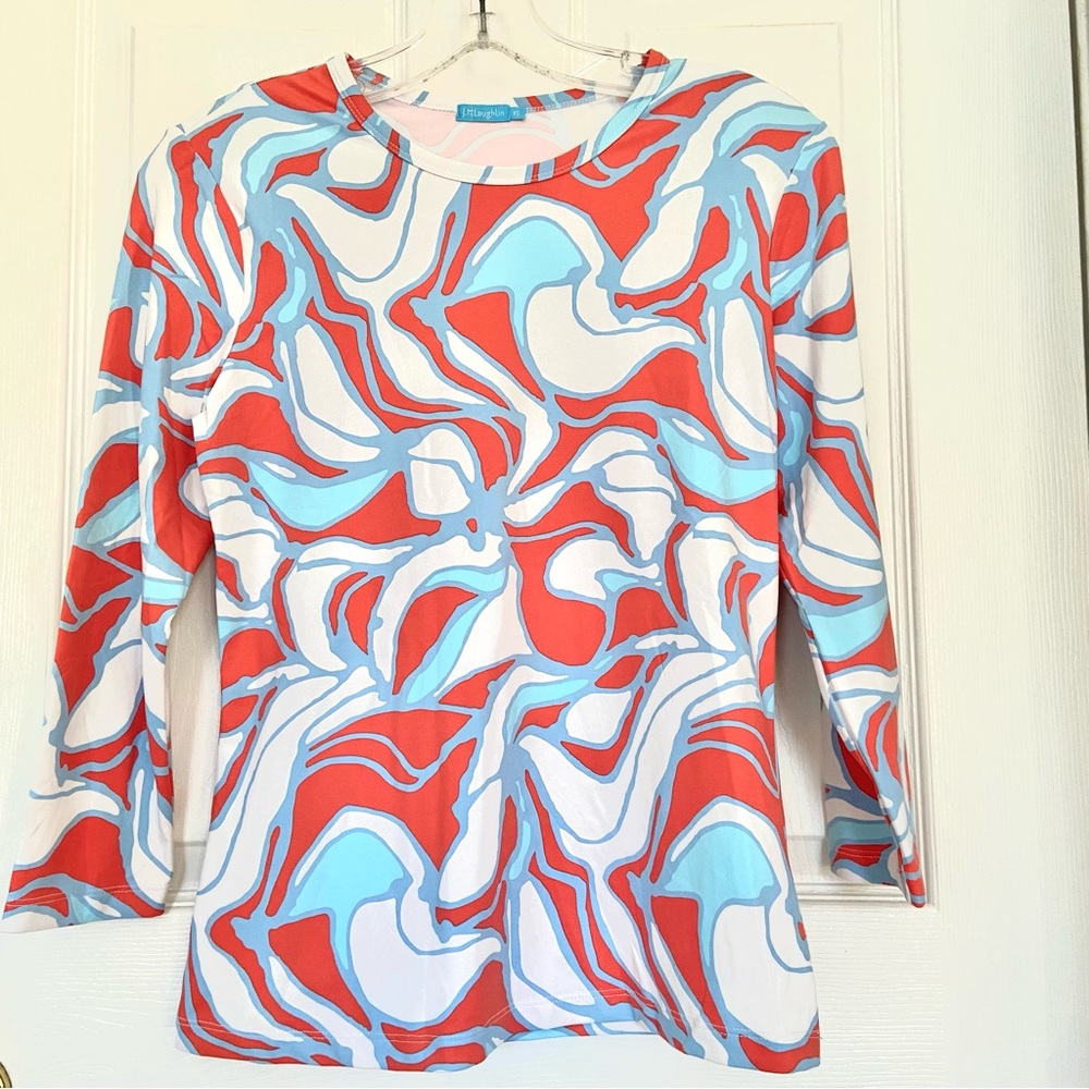 J. LcLaughlin Long-Sleeve Signature Tee | XS